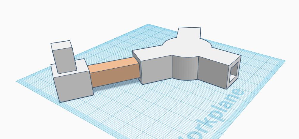 Client Splitter in Tinkercad