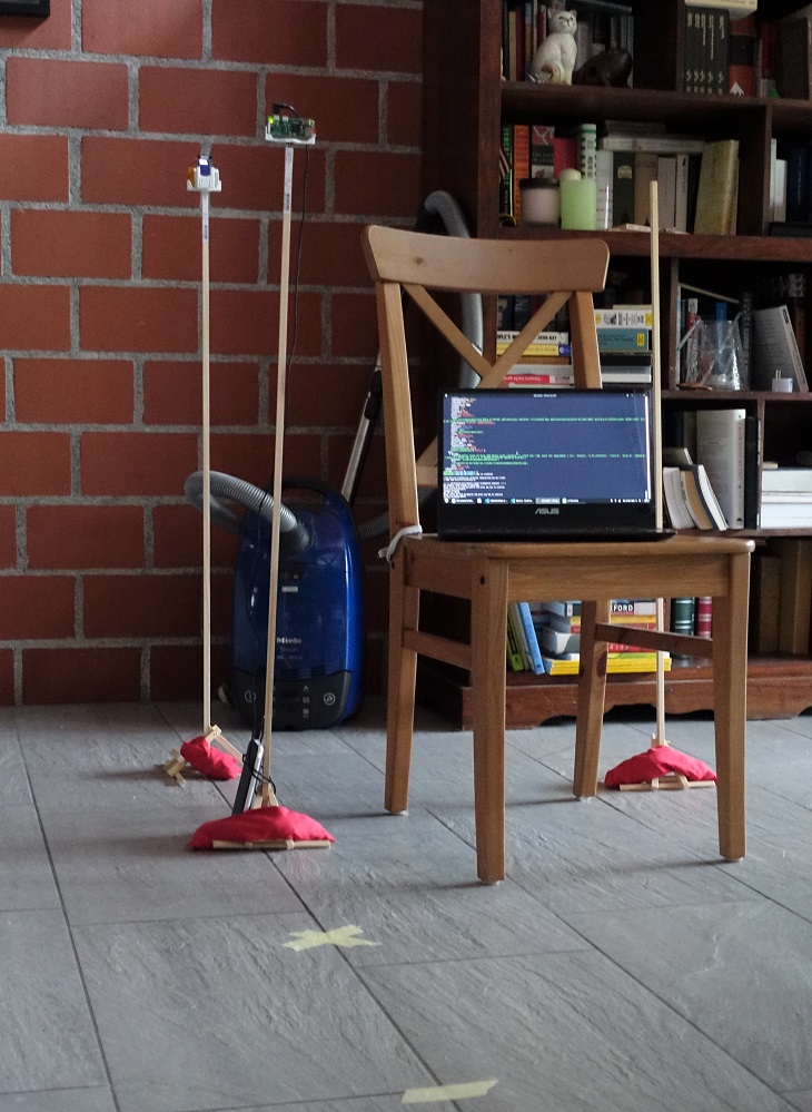 Calibration setup with SSH connections